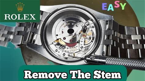 stem rolex reclame|rolex watch stem removal.